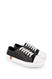 Gondol Içi Dışı Hakiki Deri  Hafif Converse Tarz Ayakkabı usl.2136