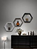 Işıltı Home Design Ahşap Dekor Çerçeve 3 lü set
