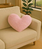 Teddy iç dolgulu kalp yastık, kalp yastık 