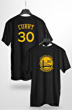 Steph Curry Warriors Siyah Forma T-shirt
