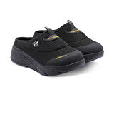 Sandal Spor Kadın Dolgu Taban Ortopedik File Sabo Doktor Hemşire Hastane Aşçı  Terlik  SİYAH SS001-0278