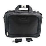 SİA ÇANTA POLYESTER KUMAŞ ÇOK GÖZLÜ EL TUTMA & ÇAPRAZ ASKILI LAPTOP VE EVRAK ÇANTASI  15.6'' İNÇ