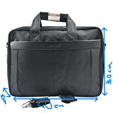SİA ÇANTA POLYESTER KUMAŞ ÇOK GÖZLÜ EL TUTMA & ÇAPRAZ ASKILI LAPTOP VE EVRAK ÇANTASI  15.6'' İNÇ