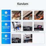  Obd Hardwire Kit Type-C Port – Park Modu Destekli, 12V-24V Araç Güç Adaptörü (M300, M550, M660, V600, PG17 Uyumlu)