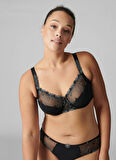 Simone Perele Siyah Balenli Sütyen 12316
