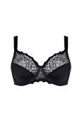 Simone Perele Siyah Balenli Sütyen 12320