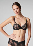 Simone Perele Siyah Balenli Sütyen 15C319