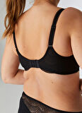 Simone Perele Siyah Balenli Sütyen 12V320