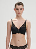 Simone Perele Siyah Balenli Sütyen 12V343