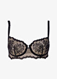 Simone Perele Siyah Balenli Sütyen 1E2330 SIMONE P