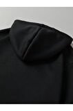 Astronot Desenli 2 İplik Şardonlu Sweatshirt