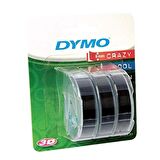 Dymo Junior / Omega Siyah 3'Lü Yedek Şerit