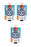 Wanpy Taze Tavuklu & Havuçlu Kedi Et Ezmesi 90 Gr. X 3 Adet