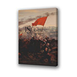 istanbul eski zaman fotoğraf baskılı kanvas duvar tablosu