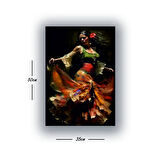 çingene latin dans okulu baskılı kanvas duvar tablosu