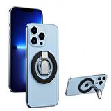 Coofbe Magsafe Uyumlu Telefon Tutucu İphone 14 13 12 Pro Max Stand Yüzük Tutucu İphone Masaüstü Stand