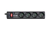 Eaton Akım Korumalı Priz (4'lü Schuko) Eaton Protection Strip 4 DIN - PS4D
