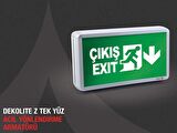 Arsel Dekolite Z Serisi Eko AE-4123-LE  Acil Çıkış Yönlendirme Armatürü Kesintide 180 Dak. Yanan 20xF LED