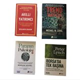 AKILLI YATIRIMCI+TREND TAKIPCISI+PARANIN PISKOLOJISI+BORSADA TEK BASINA 4 SET 