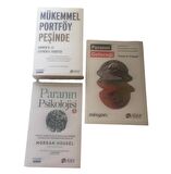 MUKEMMEL PORTFOY PESINDE+PARANIN GELECEGI+PARANIN PSIKOLOJISI 3 SET
