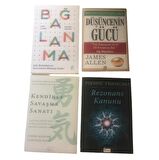 BAGLANMA+DUSUNCENIN GUCU+KENDINLE SAVASMA SANATI+REZONANS KANUNU 4SET