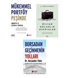 MUKEMMEL PORTFOY , MILYAR DOLARLIK HIKAYELER , BORSADAN GECINMENIN YOLLARI = 3 SET