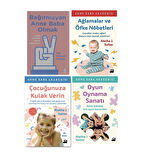 bagirmayan anne baba olmak + aglamalar ve ofke nobetleri +cocugunuza kulak verin +oyun oynama sanati =4set
