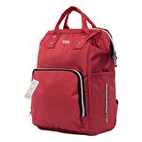 Bebex Bag-Z Su Geçirmez Unisex Bebek Bakım Çantası Kırmızı