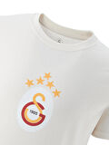 Galatasaray Orijinal 5 Yıldız Ekru T-Shirt