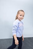 DeFacto Kız Bebek Bisiklet Yaka Baskılı İçi Yumuşak Tüylü Sweatshirt D7871A525SPBE551