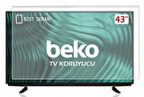 Beko B43HU 500B2-A-BI Tv Ekran Koruyucu - Beko 43" inç Tv Ekran Koruyucu