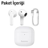 Baseus Dokunmatik Wireless TWS Bluetooth Kulaklık Su Geçirmez 330mAh Şarjlı Bluetooth Kulaklık