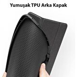 Coofbe Kalem Yerli Uyku Modlu Mıknatıslı Standlı Kapaklı iPad 10.2 2022 Kılıf Tablet Kılıfı Pu Deri Mikrofiber Tablet Kılıfı 