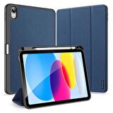 Coofbe Kalem Yerli Uyku Modlu Mıknatıslı Standlı Kapaklı iPad 10.2 2022 Kılıf Tablet Kılıfı Pu Deri Mikrofiber Tablet Kılıfı 
