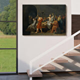 Baldıran Zehri İçen Sokrates Kanvas Tablo-3567