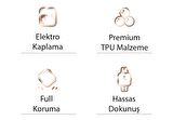 Coofbe Apple Watch 45MM Full Koruma Ultra İnce Silikon Kılıf Apple Watch Seri 7 8 Koruma Kılıfı