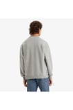 Erkek Kapüşonlu Relaxed Sweatshirt - A2639-0034 BisikletGri / M