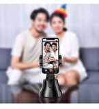 Akıllı Selfie Video Takip 360° Hareket Algılayıcı Yüz Takip Sistemli Bluetoothlu Telefon Tutucu
