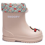 İgor W10277 Bimbi Snoopy Bej Ortopedik Erkek Çocuk Yağmur Çizme