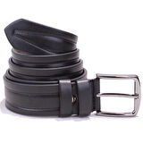 Dagoster DMK26-351 Siyah 4 cm Suni Deri Erkek Kemer