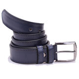 Dagoster DMK26-354 Lacivert 4 cm Suni Deri Erkek Kemer