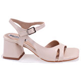 Dagoster DZA07-92825255 Ten Klasik Topuklu Kadın Ayakkabı