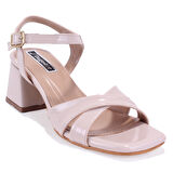 Dagoster DZA07-928250 Ten Rugan Klasik Topuklu Kadın Ayakkabı