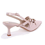 Dagoster DZA07-725491 Ten Rugan Klasik Topuklu Kadın Ayakkabı