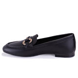 Dagoster DZA07-1181129 Siyah Günlük  Kadın Babet Ayakkabı