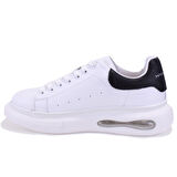 Hammer Jack 10225014 Marsa Beyaz Siyah Ortopedik Günlük Erkek Deri Ayakkabı