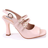 Dagoster DZA07-928405 Ten Klasik Topuklu Kadın Ayakkabı