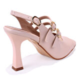 Dagoster DZA07-928405 Ten Klasik Topuklu Kadın Ayakkabı