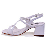 Dagoster DZA07-928230 Beyaz Klasik Topuklu Kadın Ayakkabı