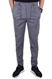 Dagoster DMG23-611275 Gri Normal Bel Double Paça Flota Cepli Erkek  Pantolon